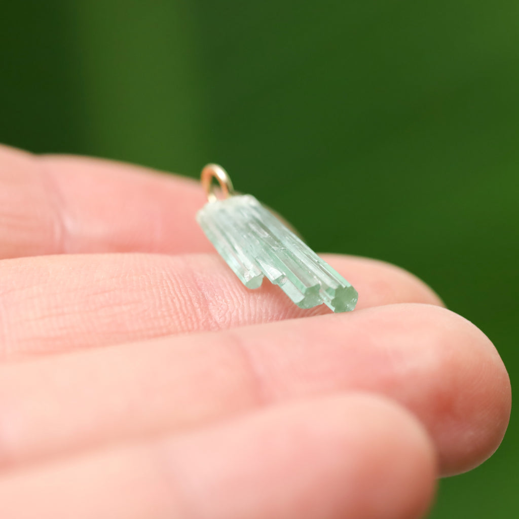 Blauwe-groene Toermalijn - Jaba mijn, Afghanistan