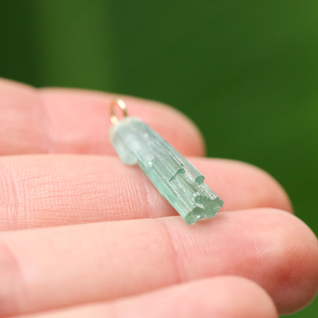 Blauwe-groene Toermalijn - Jaba mijn, Afghanistan