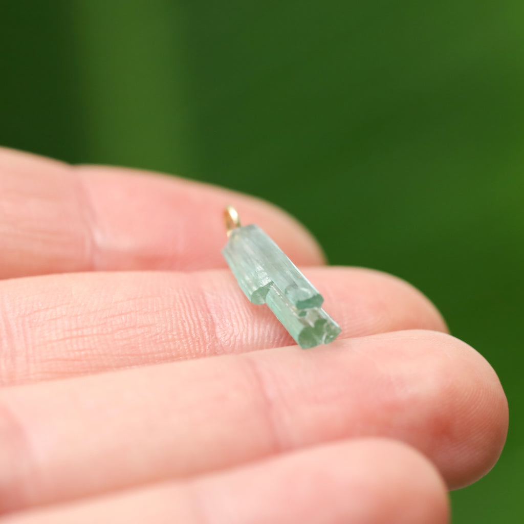 Blauwe-groene Toermalijn - Jaba mijn, Afghanistan