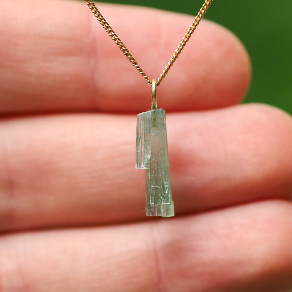 Blauwe-groene Toermalijn - Jaba mijn, Afghanistan