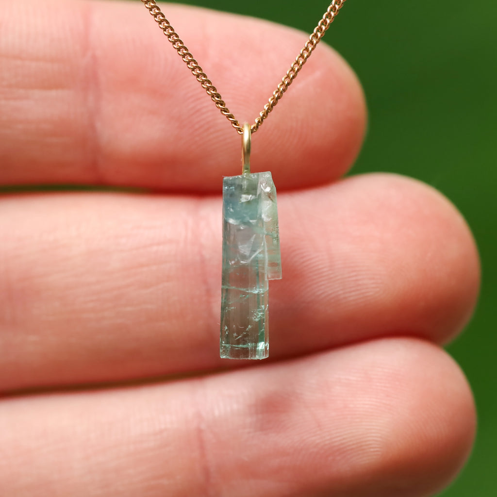 Blauwe-groene Toermalijn - Jaba mijn, Afghanistan