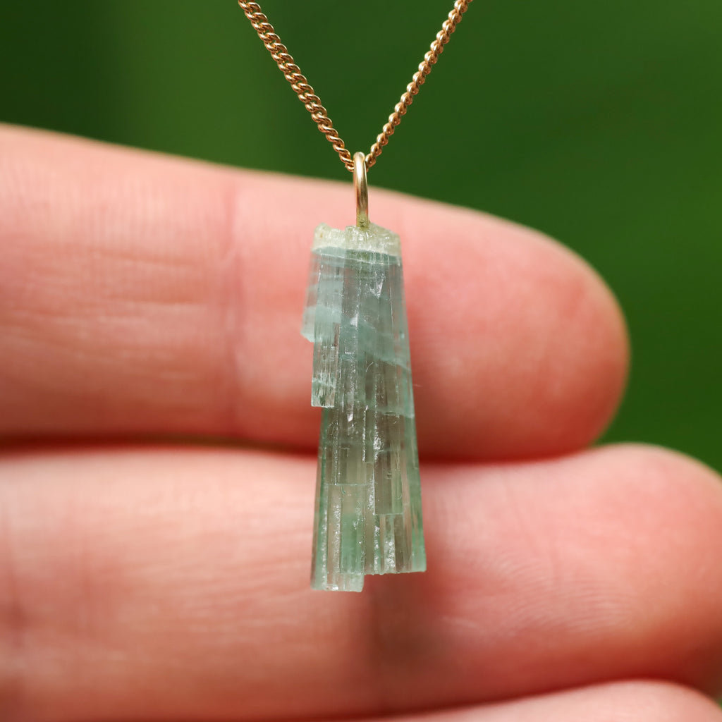 Blauwe-groene Toermalijn - Jaba mijn, Afghanistan