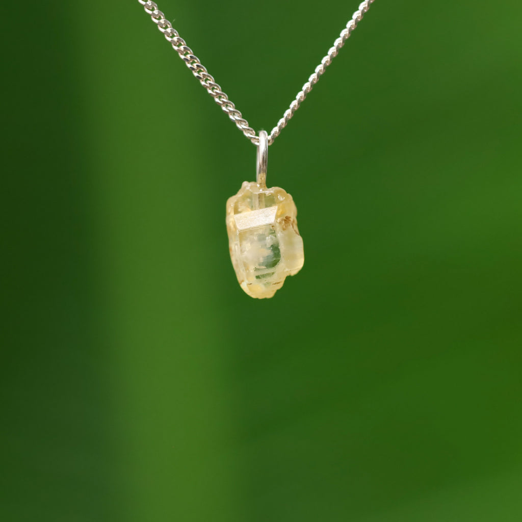 Ruwe gele Saffier - Sri lanka