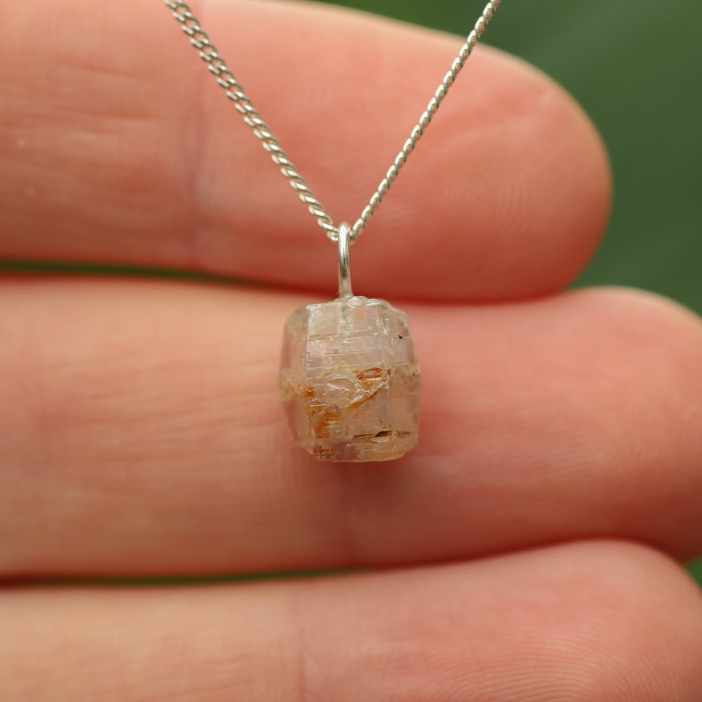 Ruwe gele Saffier - Sri lanka