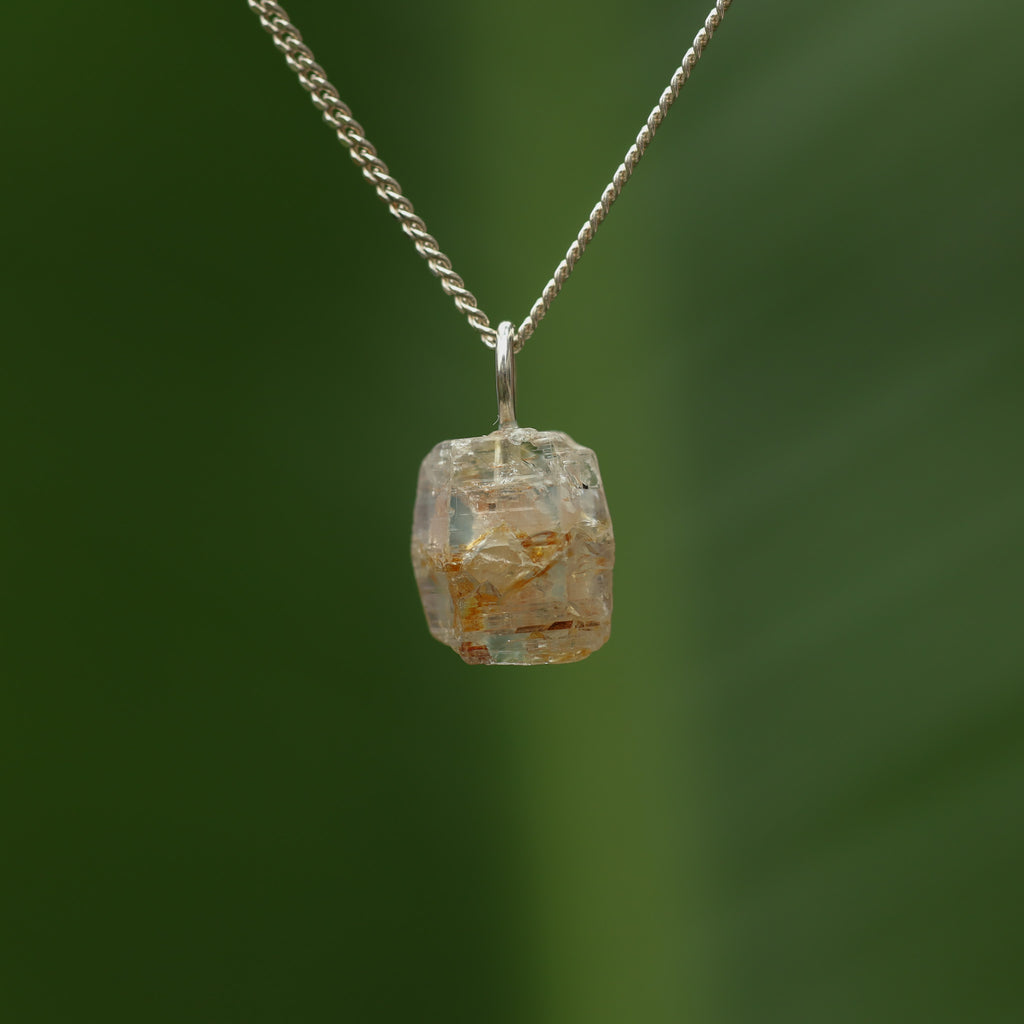 Ruwe gele Saffier - Sri lanka