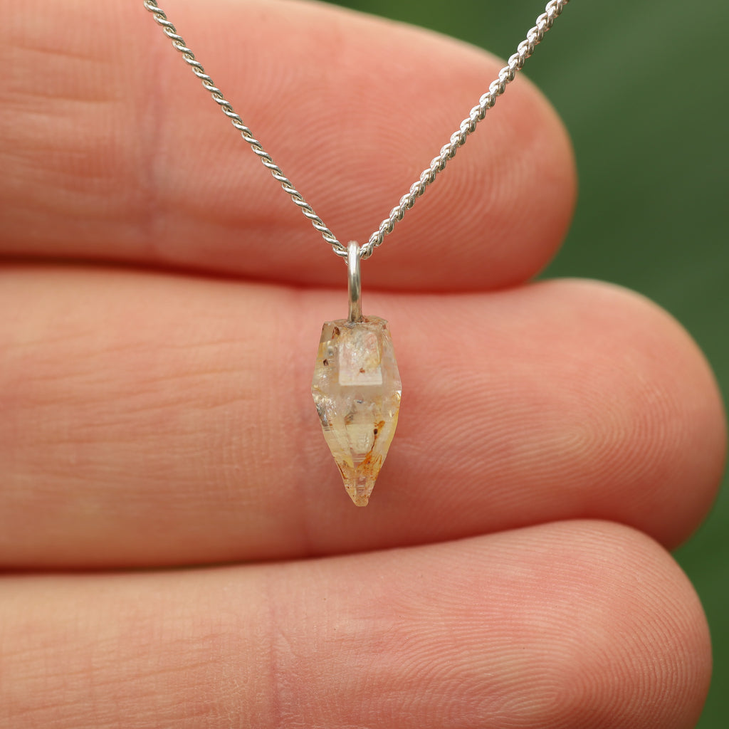 Ruwe gele Saffier - Sri lanka