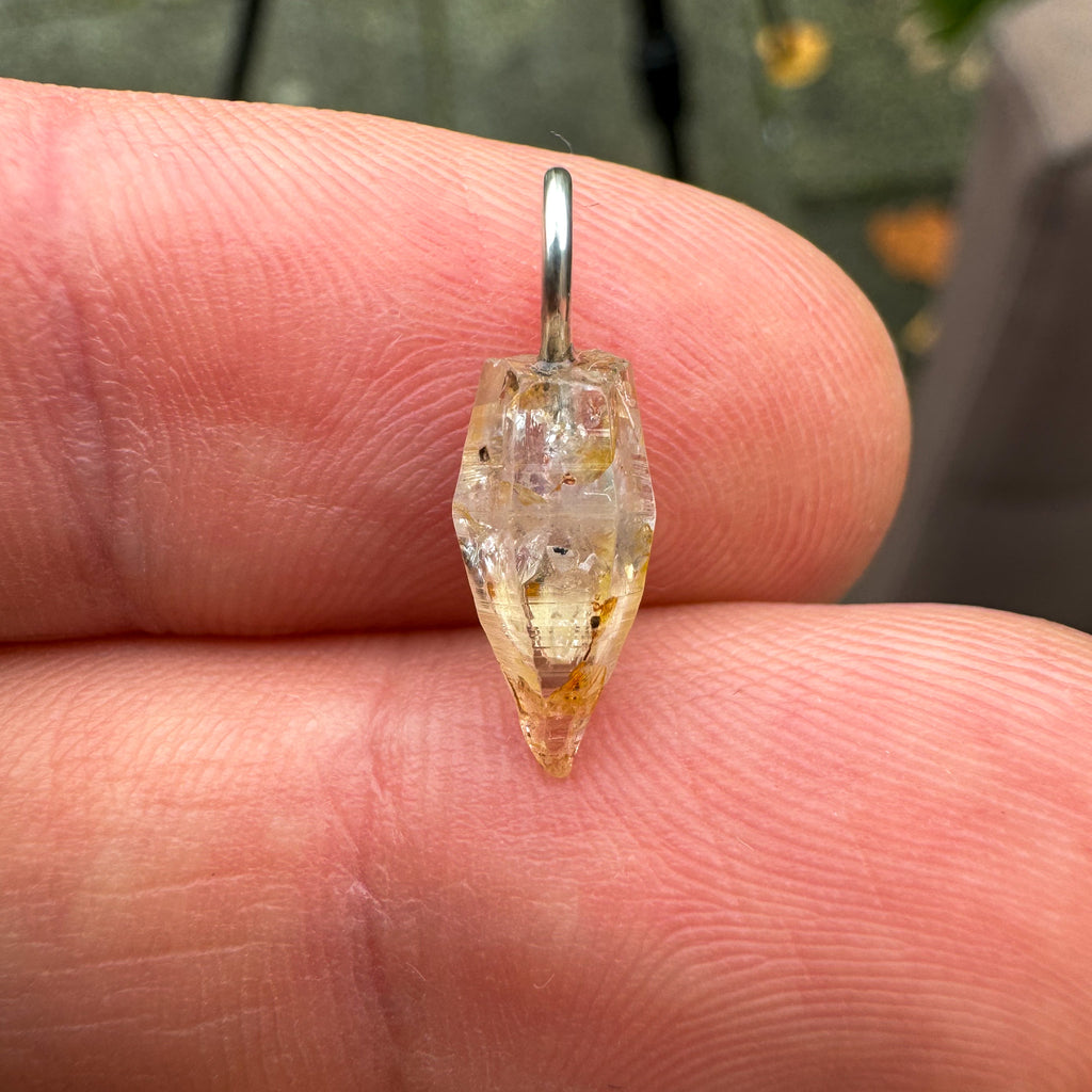 Ruwe gele Saffier - Sri lanka