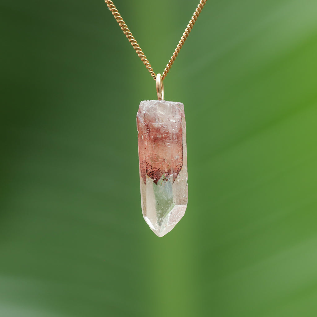 Lepidocrociet kwarts - Karur, India