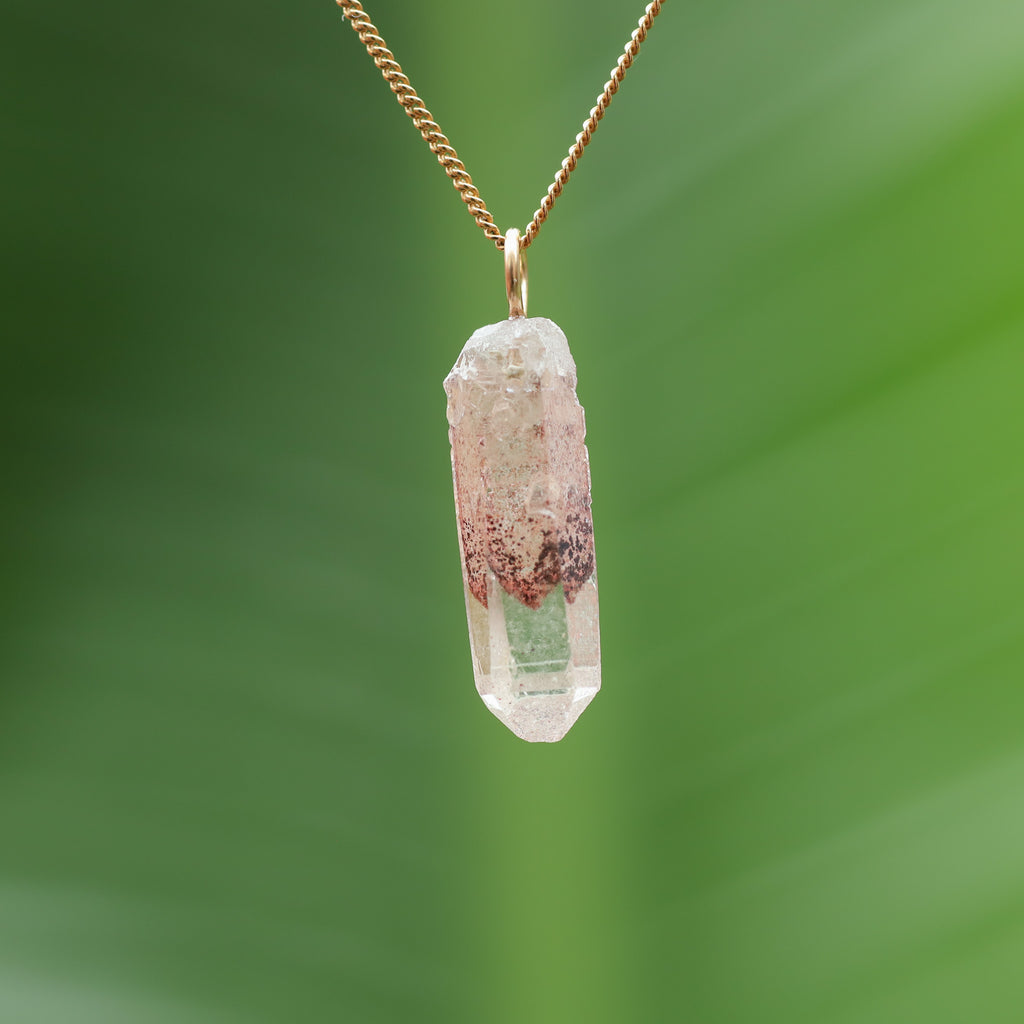 Lepidocrociet kwarts - Karur, India