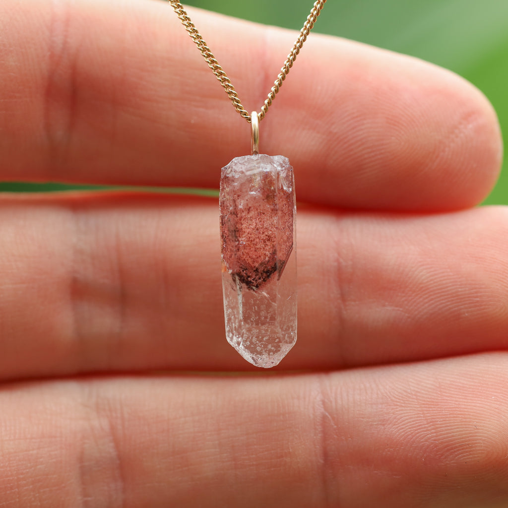 Lepidocrociet kwarts - Karur, India