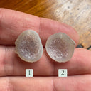 Kwarts geode hanger set