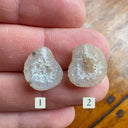 Kwarts geode hanger set