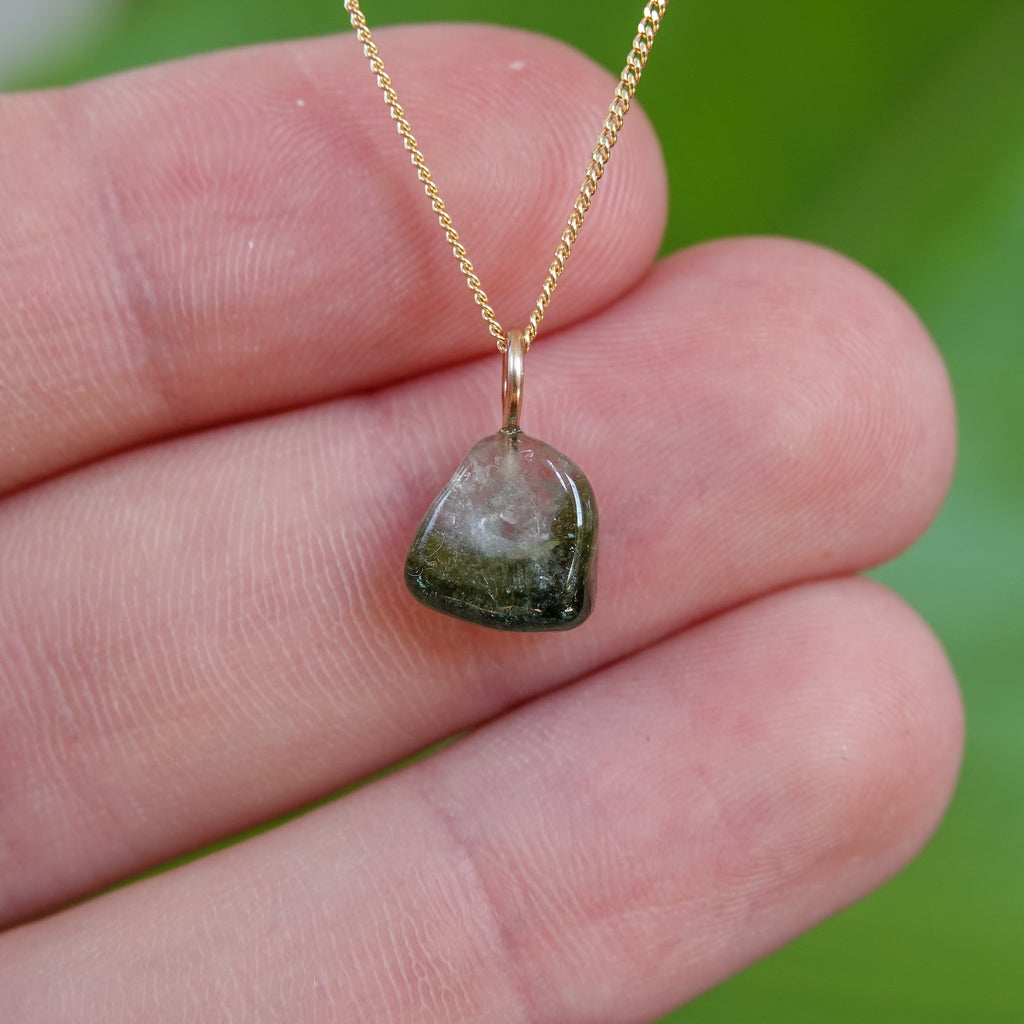 Groene Toermalijn Hanger