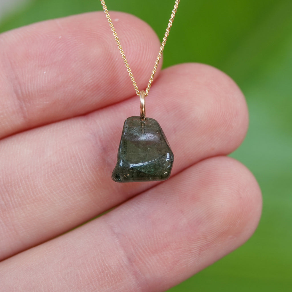 Groene Toermalijn Hanger