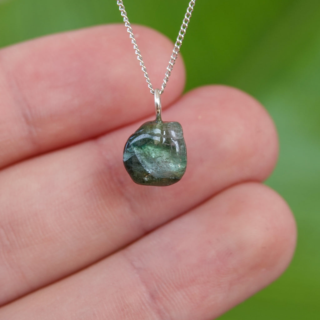 Groene Toermalijn Hanger