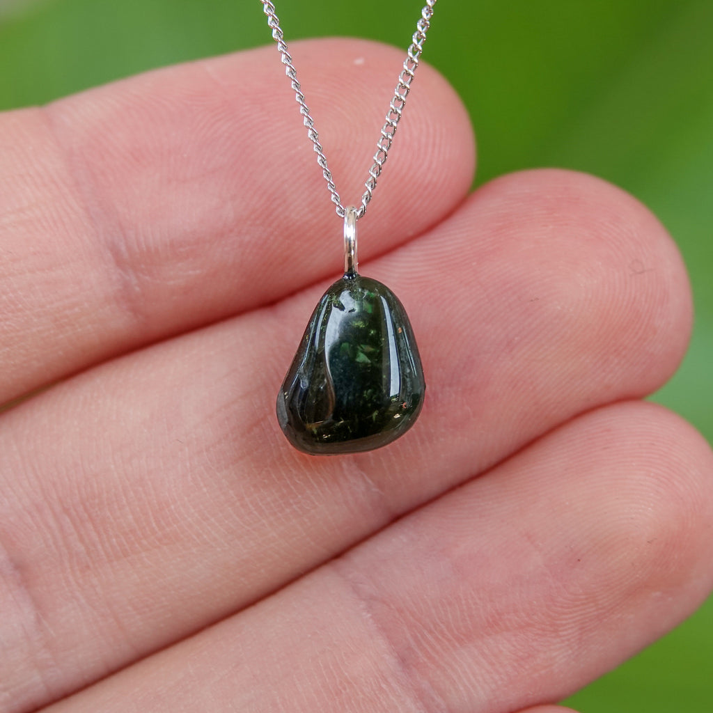 Groene Toermalijn Hanger