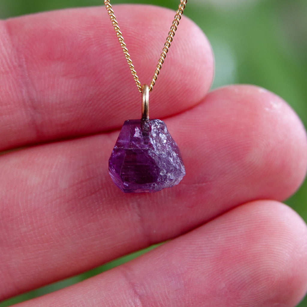 Paarse Scapoliet hanger