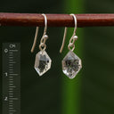 Herkimer diamant oorbellen