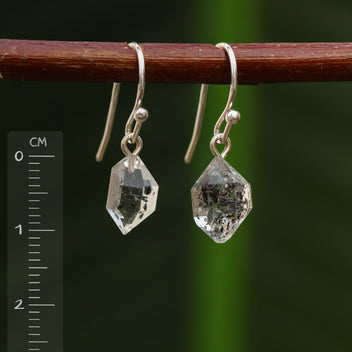 Herkimer diamant oorbellen