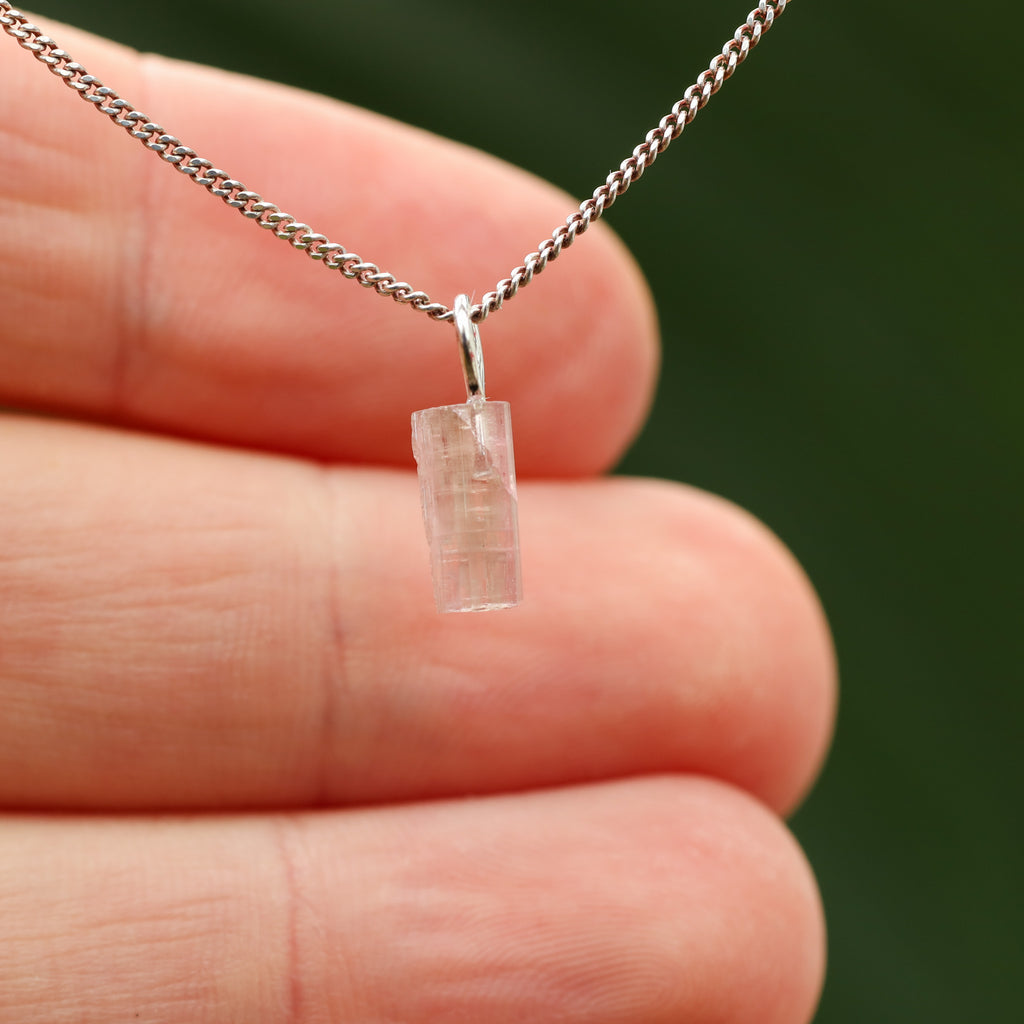 Ruwe roze Toermalijn