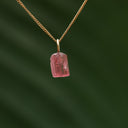 Ruwe roze Toermalijn