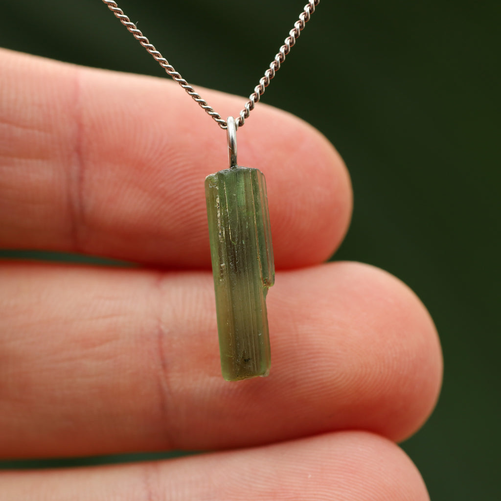 Ruwe groene Toermalijn