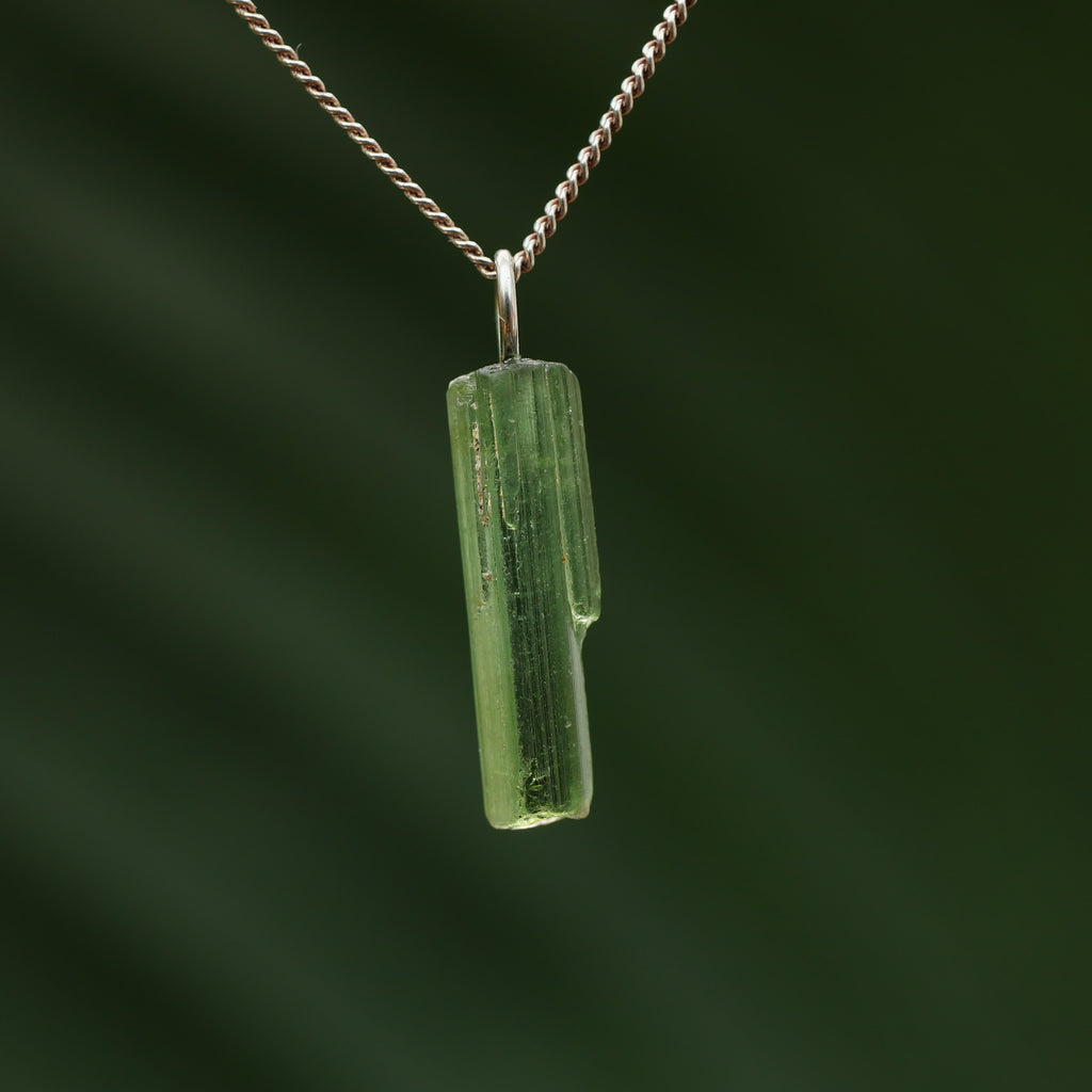 Ruwe groene Toermalijn