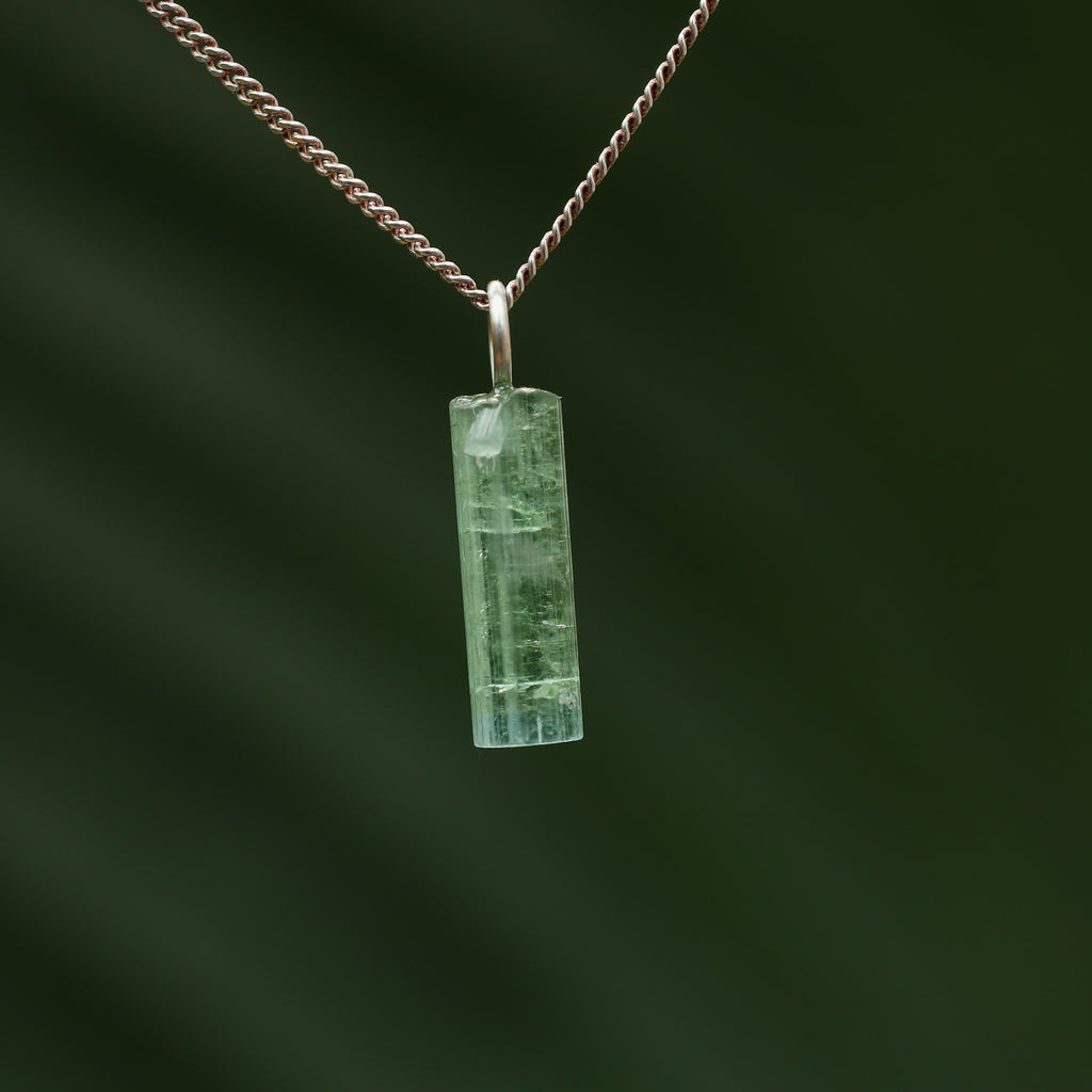 Ruwe groene Toermalijn