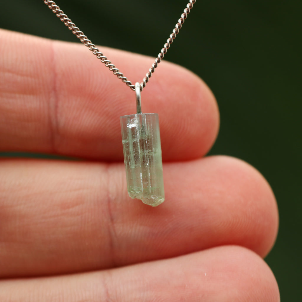 Ruwe groene Toermalijn