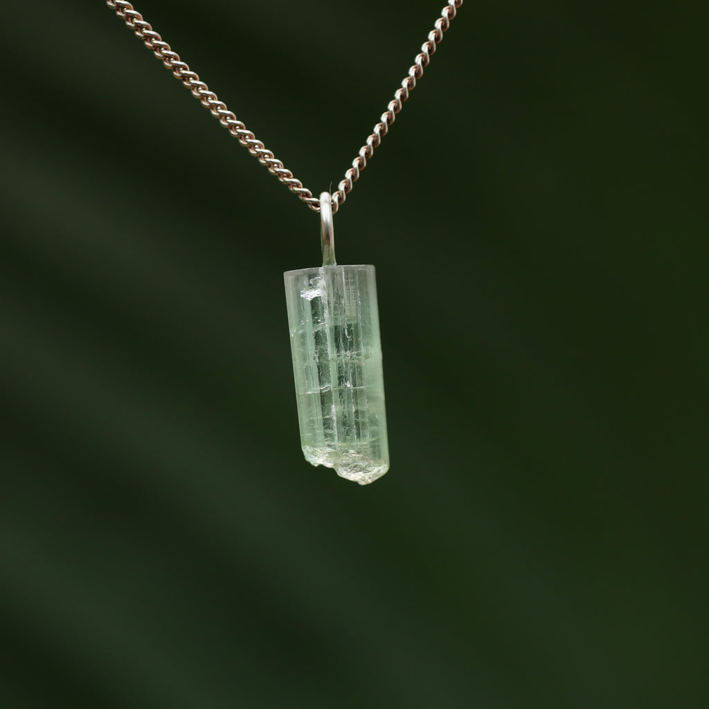 Ruwe groene Toermalijn