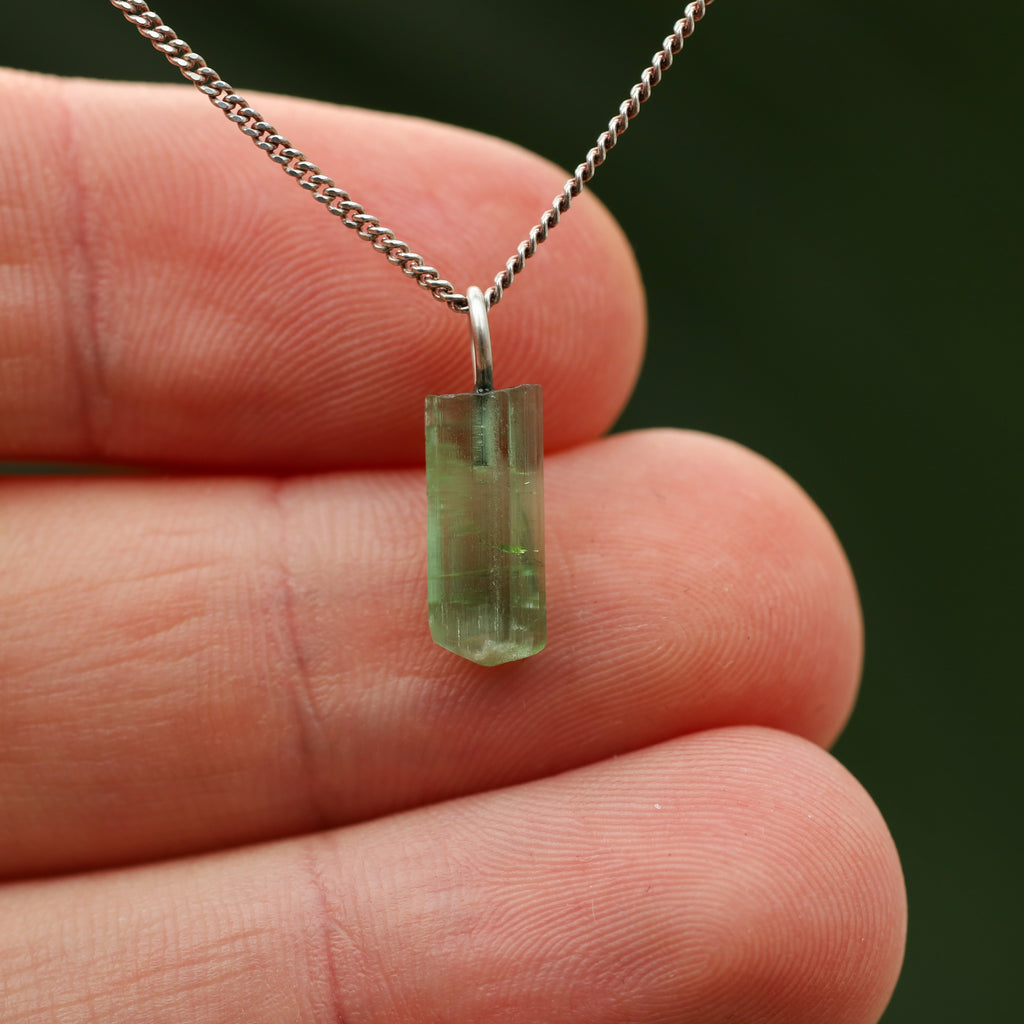 Ruwe groene Toermalijn