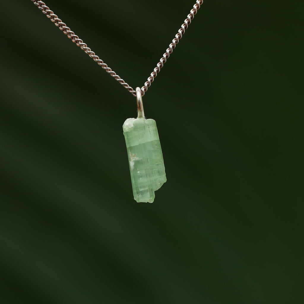 Ruwe groene Toermalijn