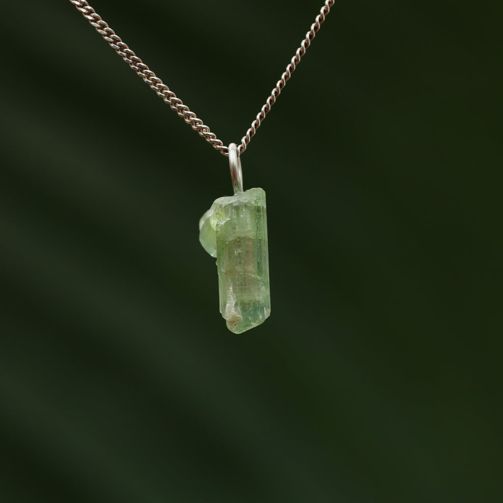 Ruwe groene Toermalijn