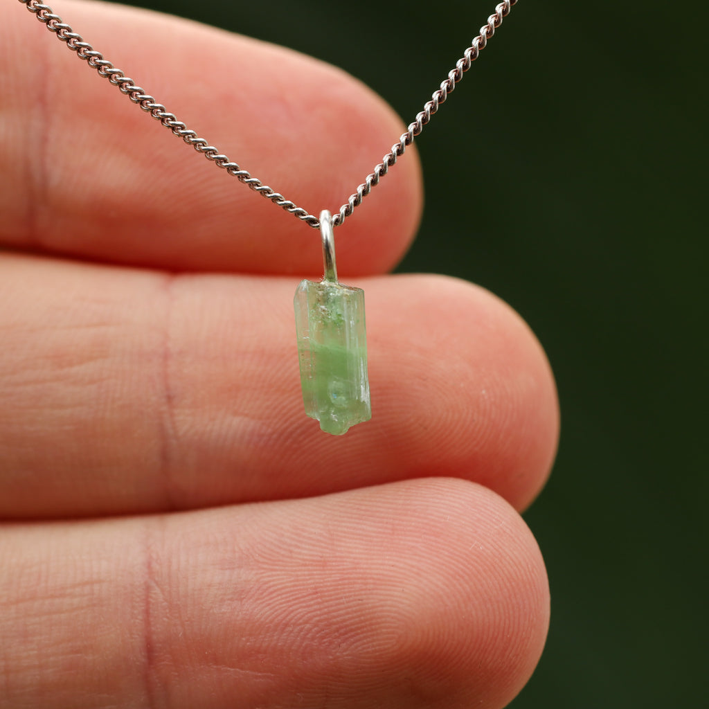 Ruwe groene Toermalijn