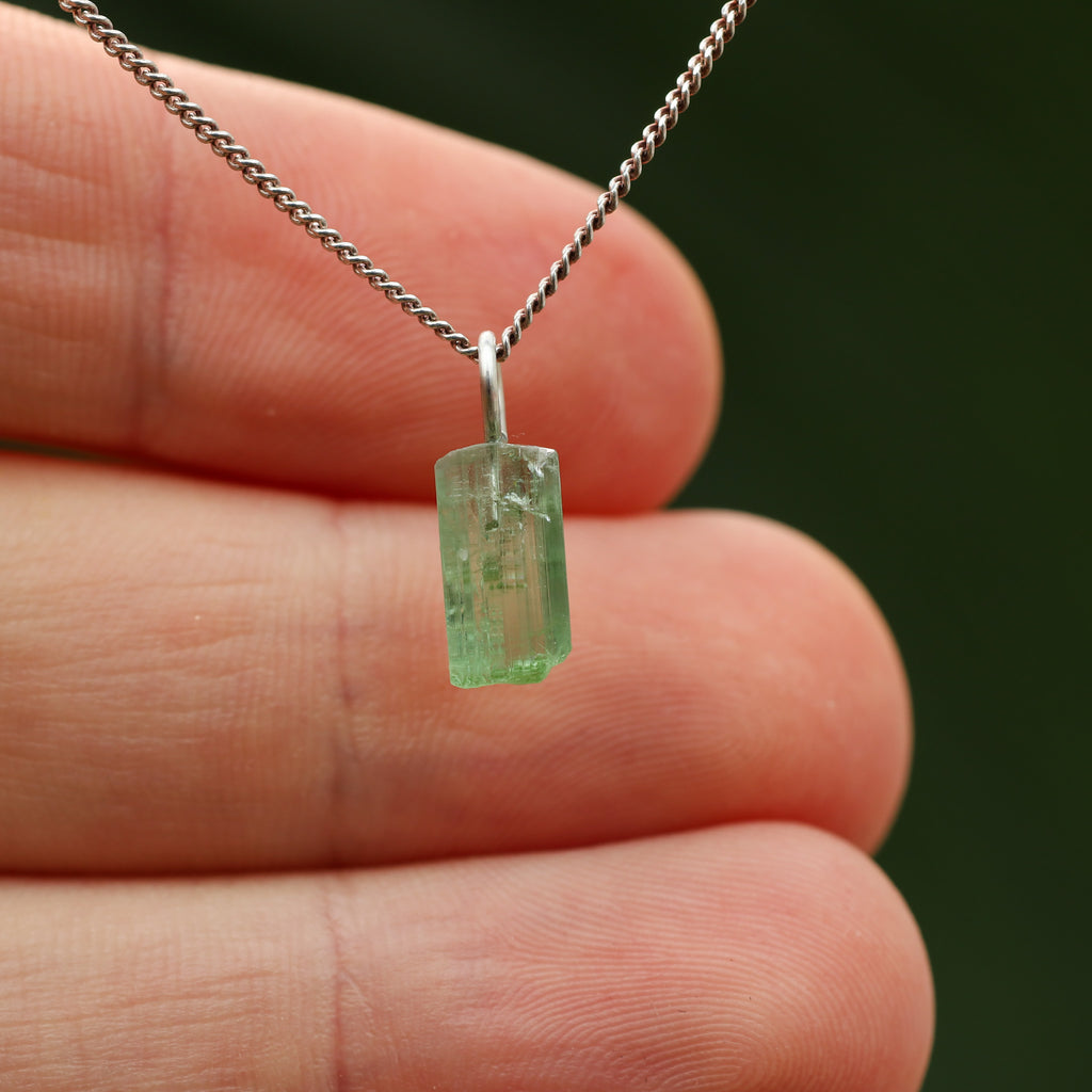 Ruwe groene Toermalijn