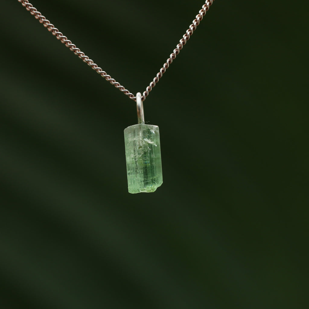 Ruwe groene Toermalijn