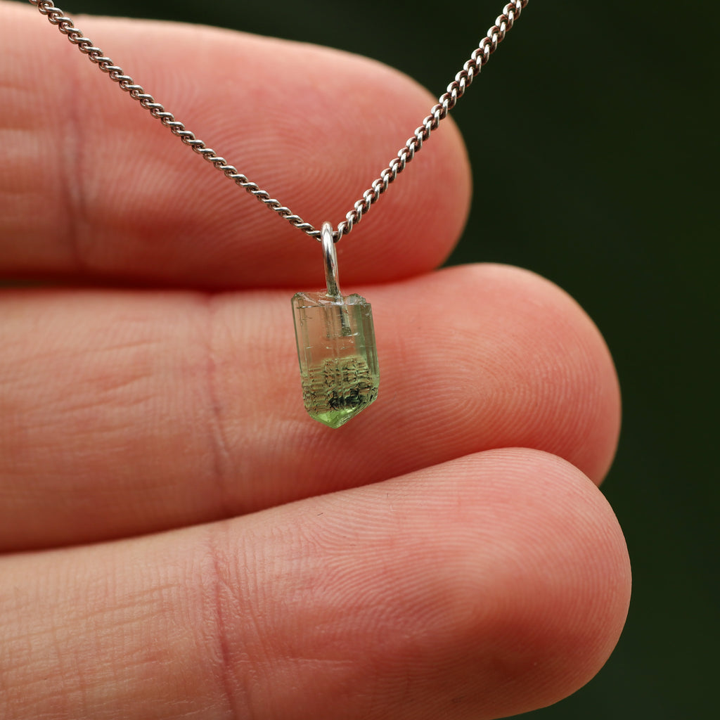 Ruwe groene Toermalijn - Congo