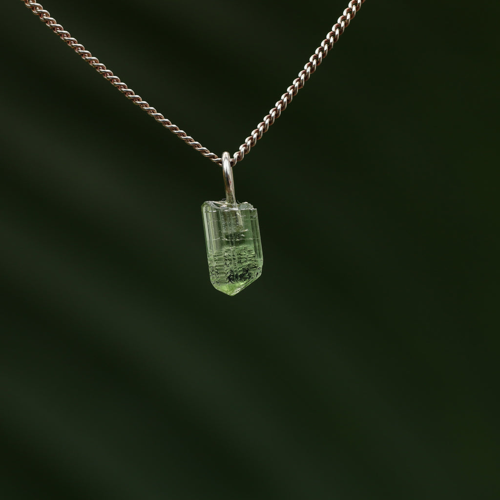 Ruwe groene Toermalijn - Congo