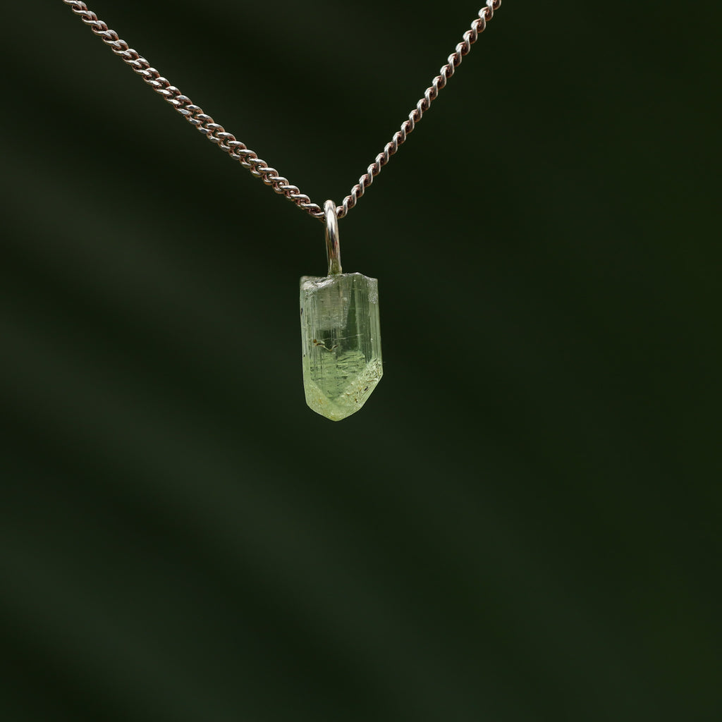 Ruwe groene Toermalijn - Congo