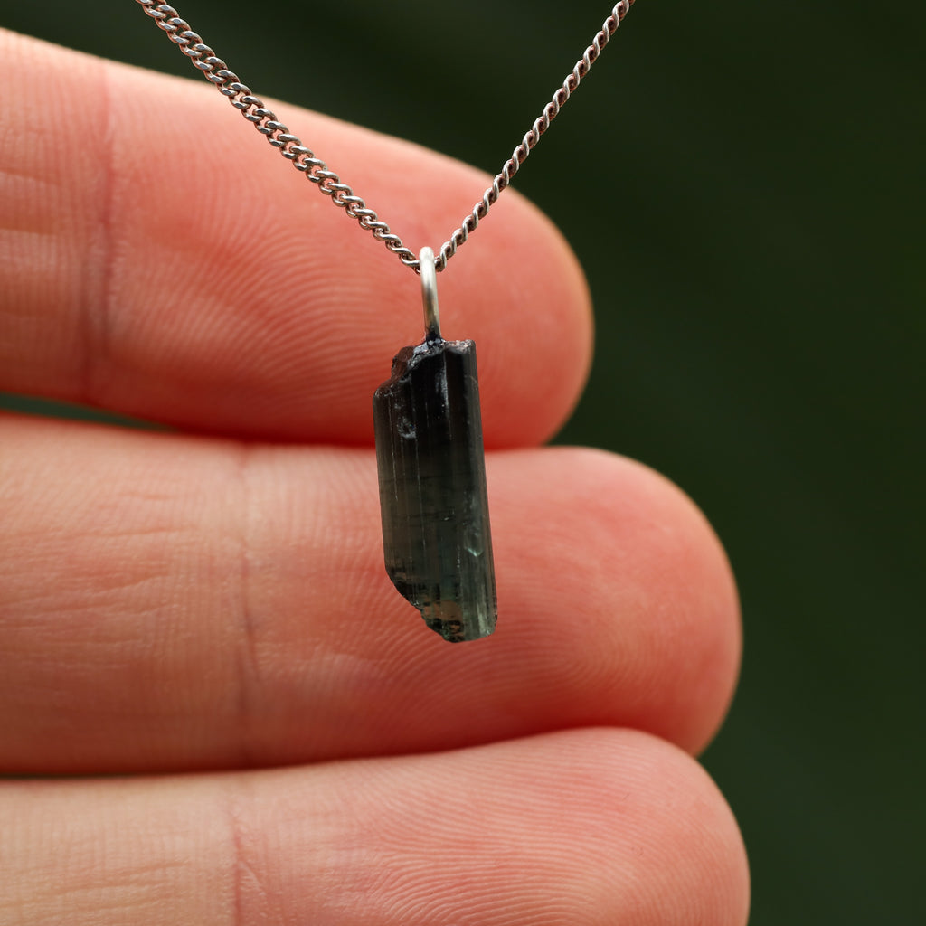 Ruwe blauwe Toermalijn