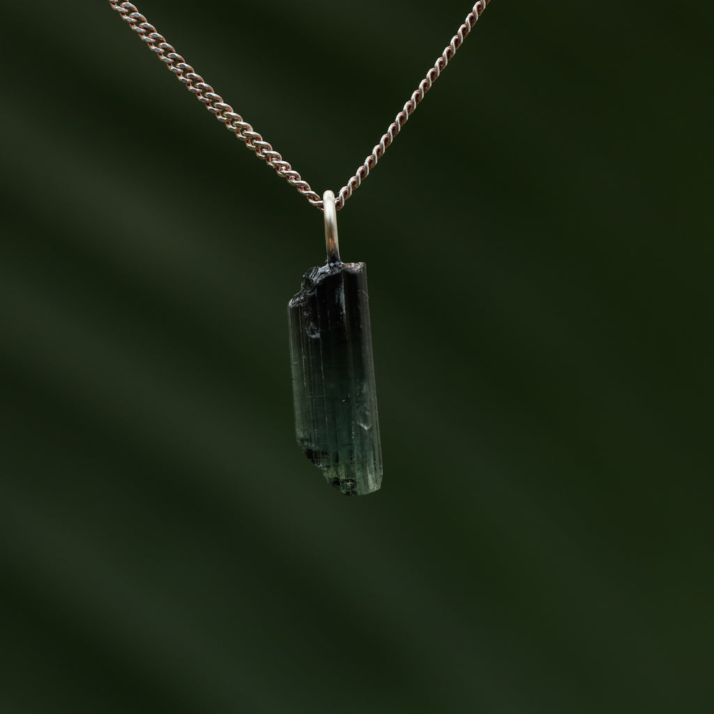 Ruwe blauwe Toermalijn