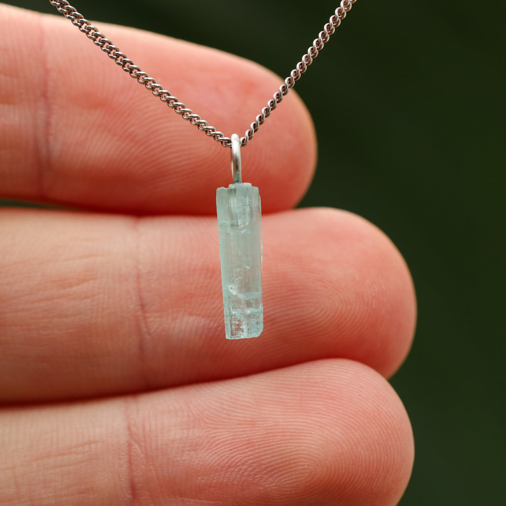 Ruwe blauwe Toermalijn