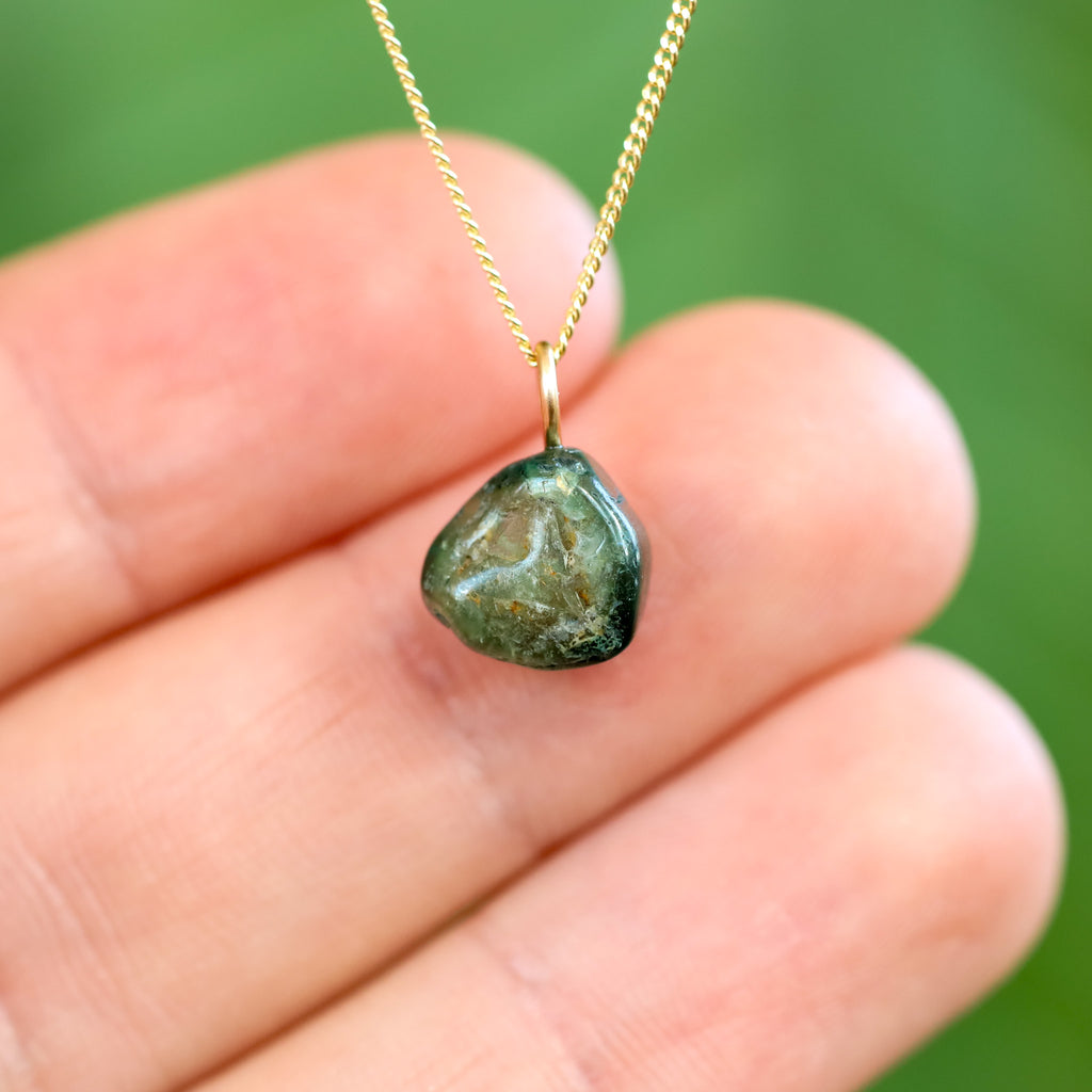 Groene Toermalijn Hanger