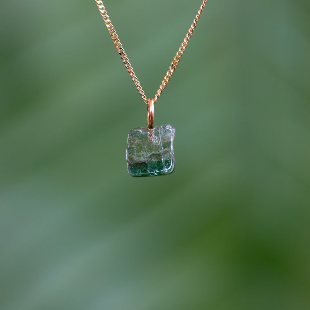 Groene Toermalijn Hanger