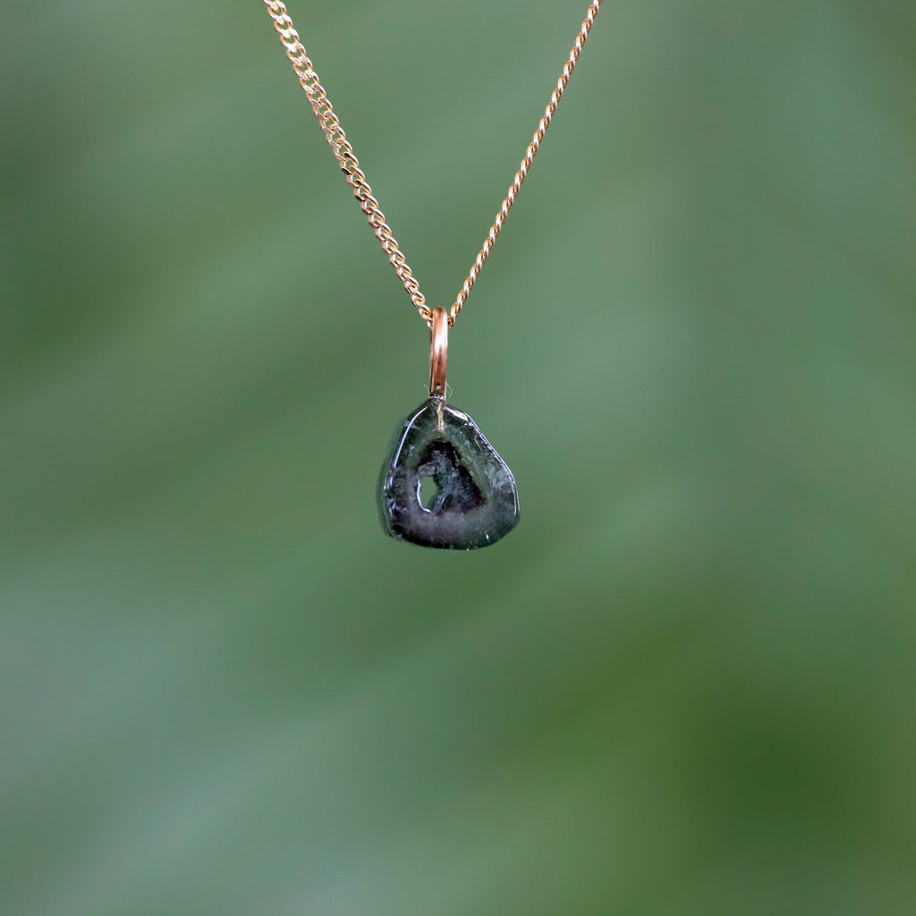 Groene Toermalijn Hanger