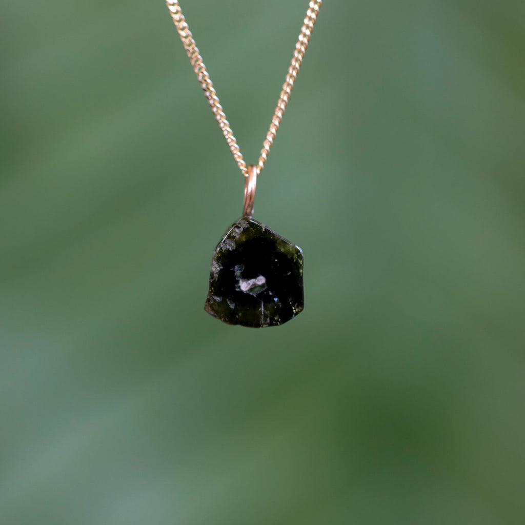 Groene Toermalijn Hanger