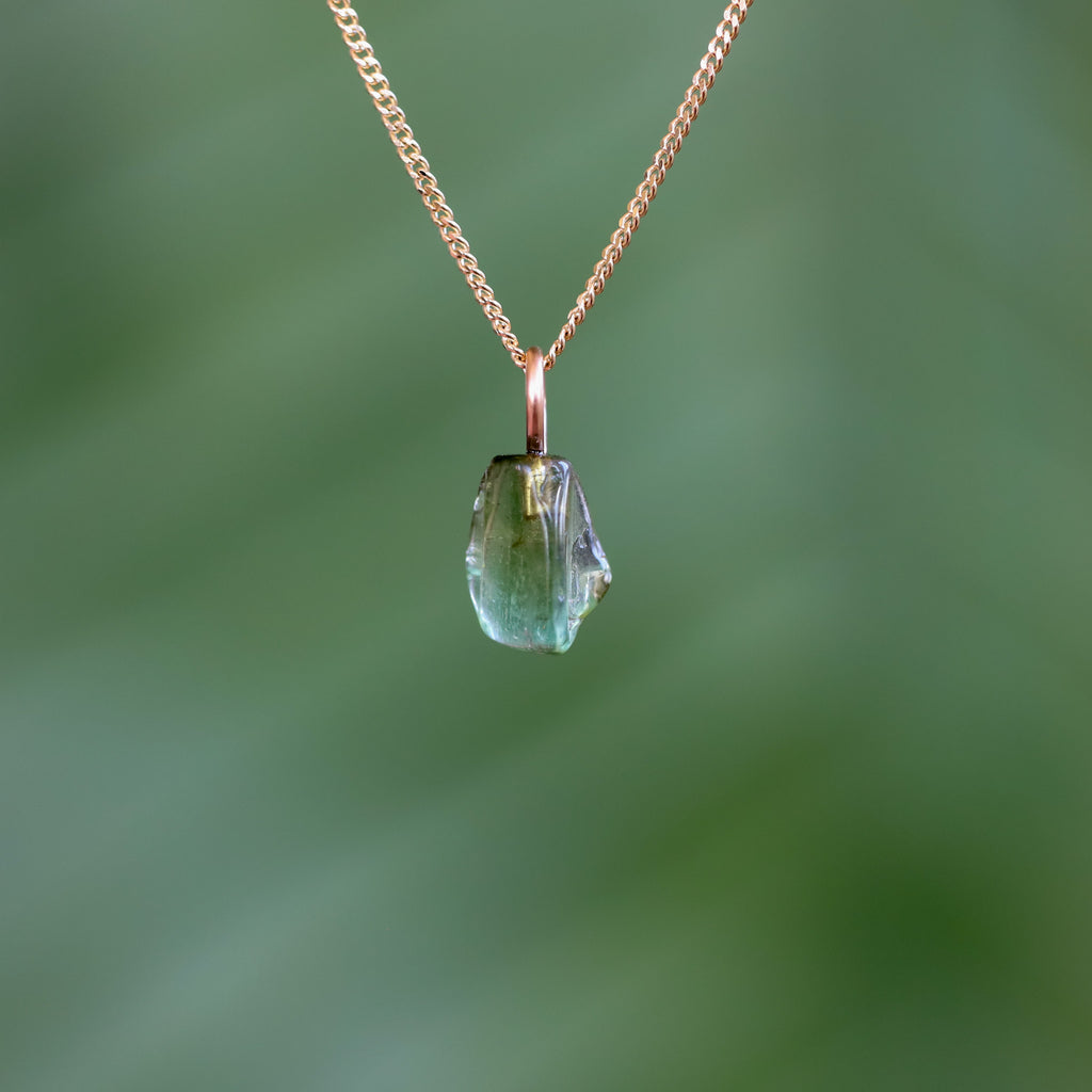 Groene Toermalijn Hanger