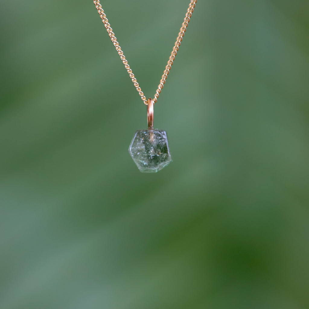 Groene Toermalijn Hanger