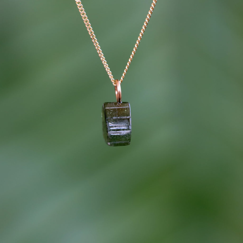 Groene Toermalijn Hanger