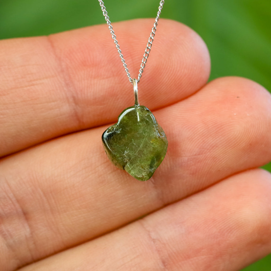 Groene Toermalijn Hanger